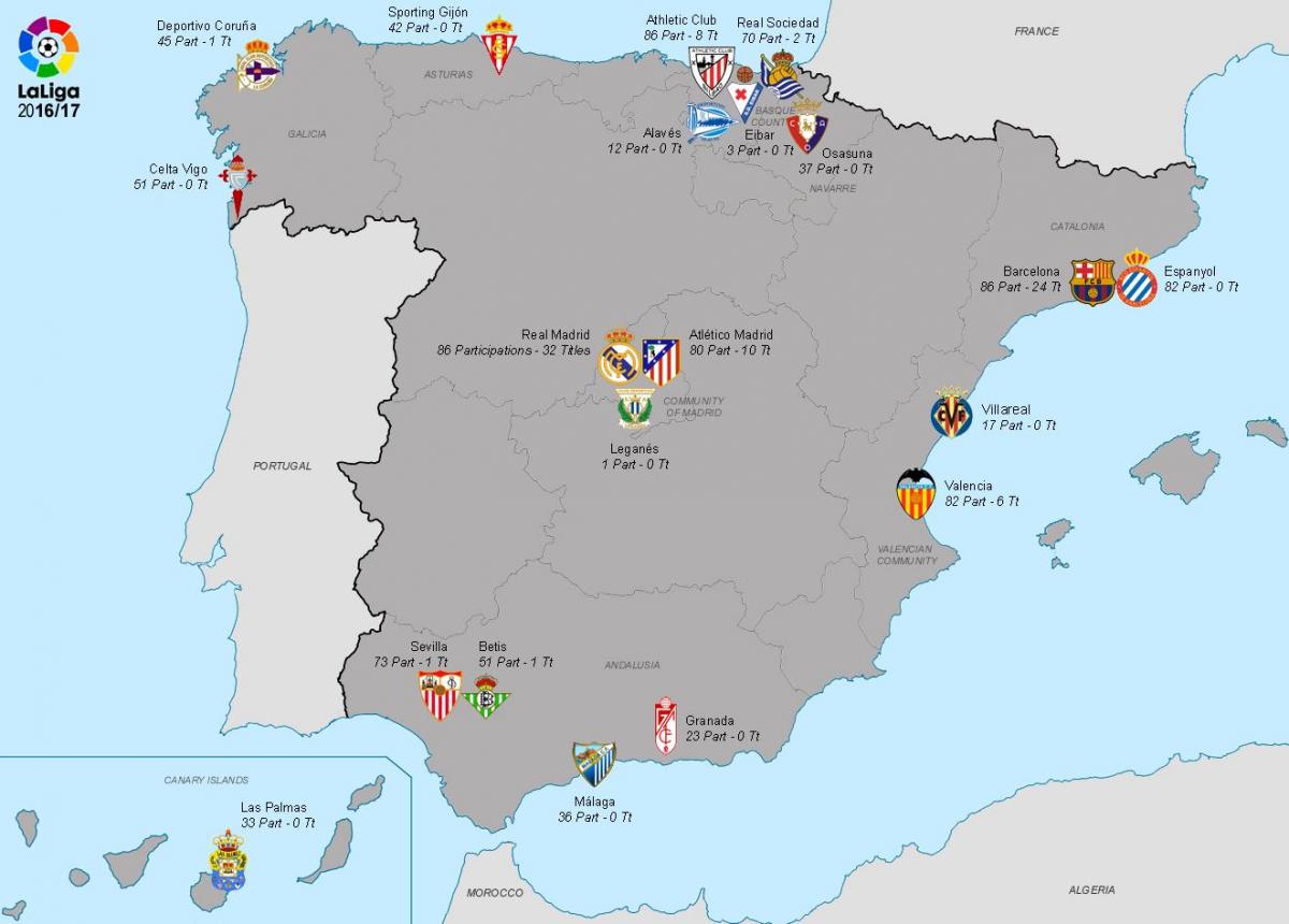 real Madrid Haritayı göster 