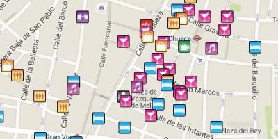 Gay alan Madrid Haritayı göster