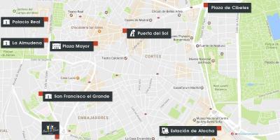 Madrid atocha haritası 