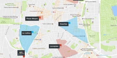 Madrid haritası 